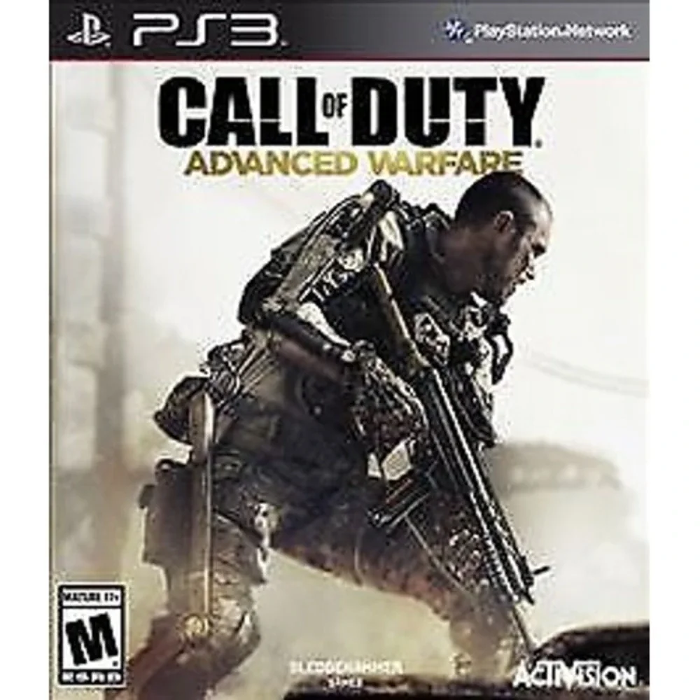 Call of Duty Advanced Warfare PS3 Case & Disc PlayStation 3 Tested